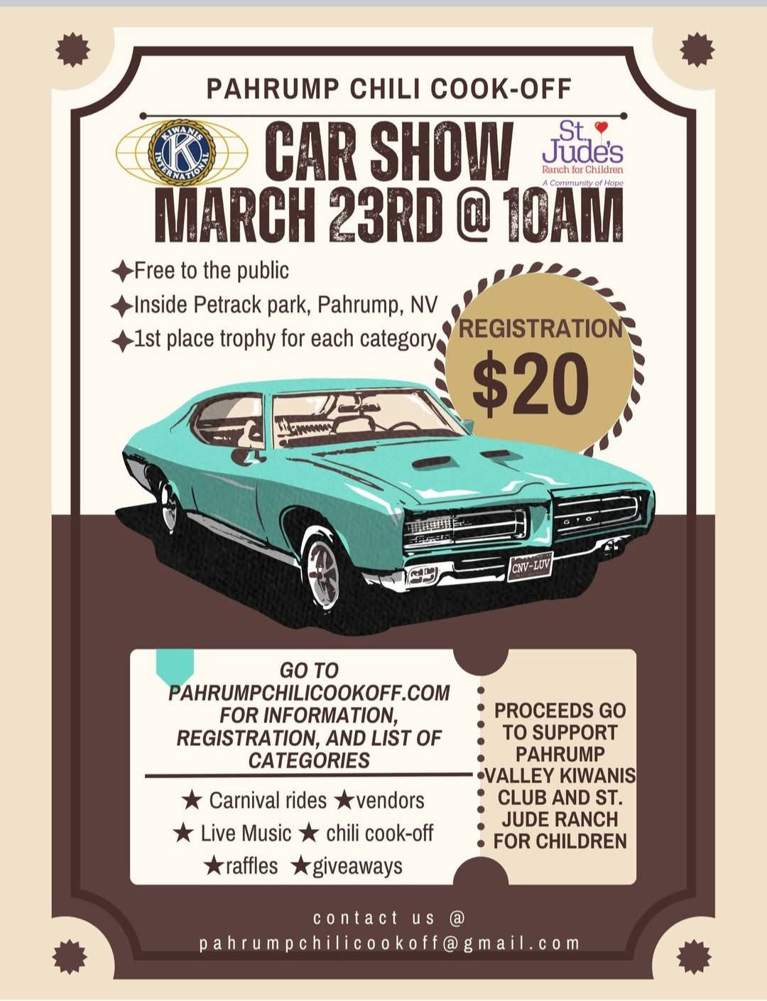 Pahrump Chili Cook-Off Car Show